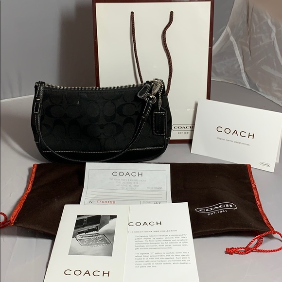 Coach Handbags - Coach signature collection demi purse